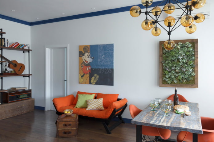 Плинтус NMC FL1 Wallstyl 80*12*2000. Окраска включена в стоимость