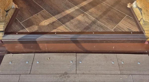 Порог угловой ПУ 02.2700.2105 Дуб арктик