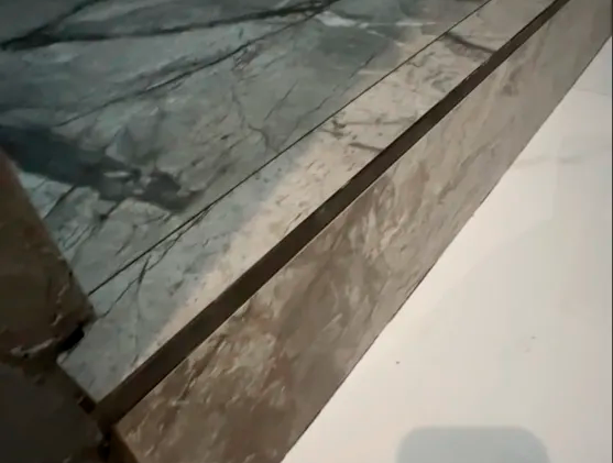 Профиль для плитки латунный PVL02 10 мм х 2,7 м Хромированый