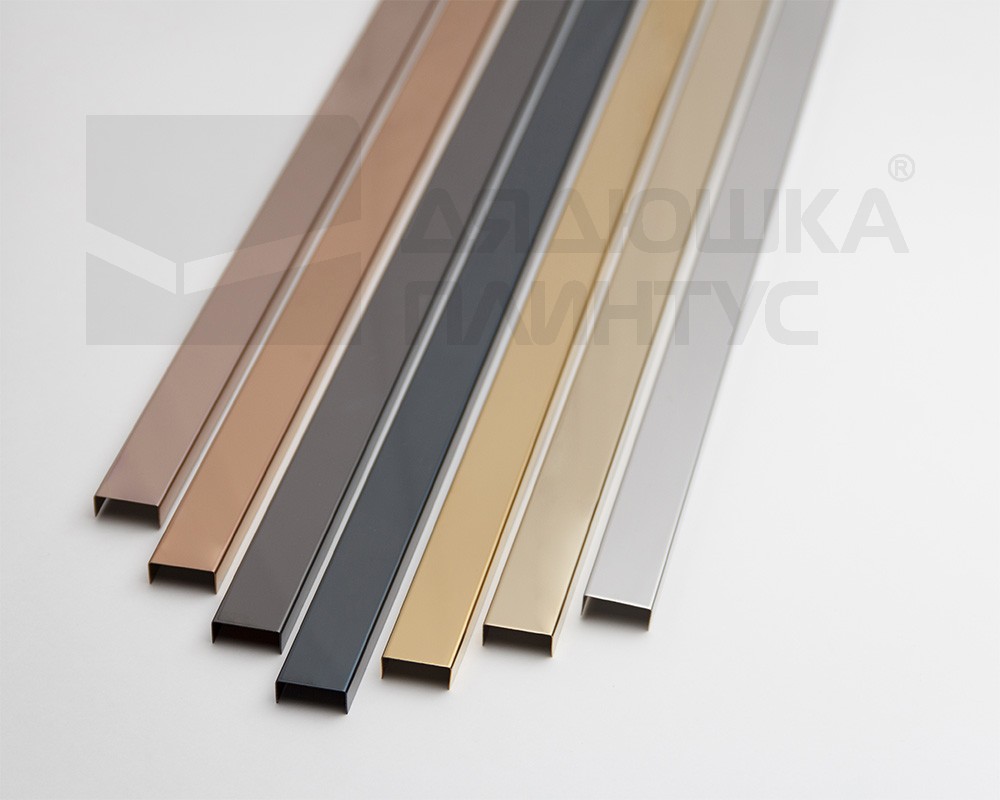 Профиль П-образный Волшебная палочка MSPP 04-8.2700 Шампань блестящая