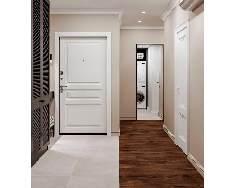 Плинтус ПОЛИСТИРОЛ HI WOOD B80C 80мм х 11мм х 2,0м. Окраска включена в стоимость