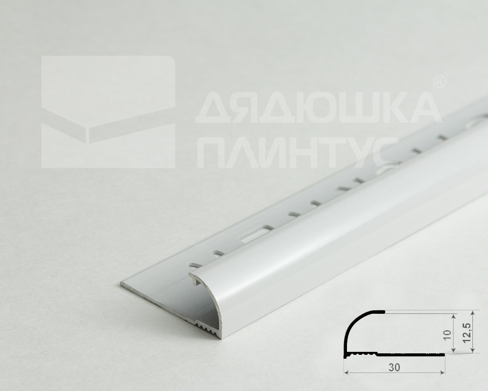 Профиль окантовочный Волшебная палочка MSPK 03-9.2700.16 10мм 2,7м Белый