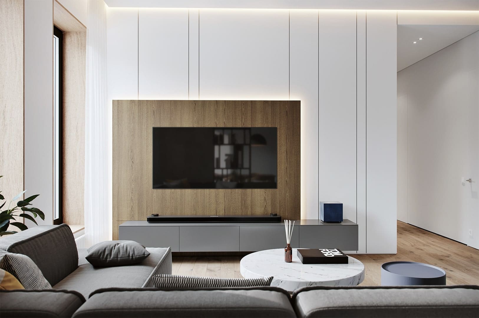 Теневой профиль Decaro Engineering D009.2A Латунь 3,0 м