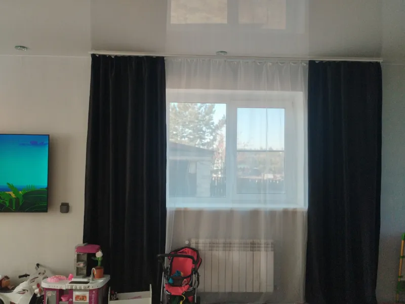 Карниз Шина комплект 2-х ряд ПВХ "Волшебная палочка" 2,6м