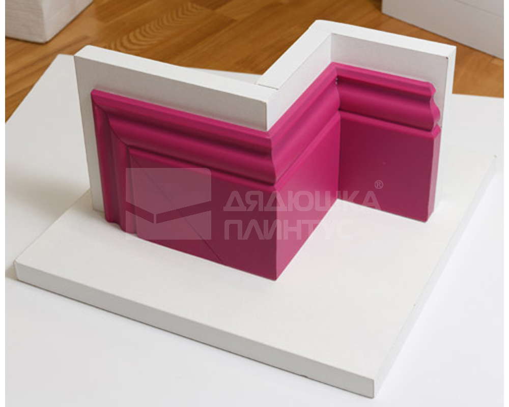 Плинтус полистирол Волшебная Палочка  MSPOL 110 120*15*2000 Окраска включена в стоимость