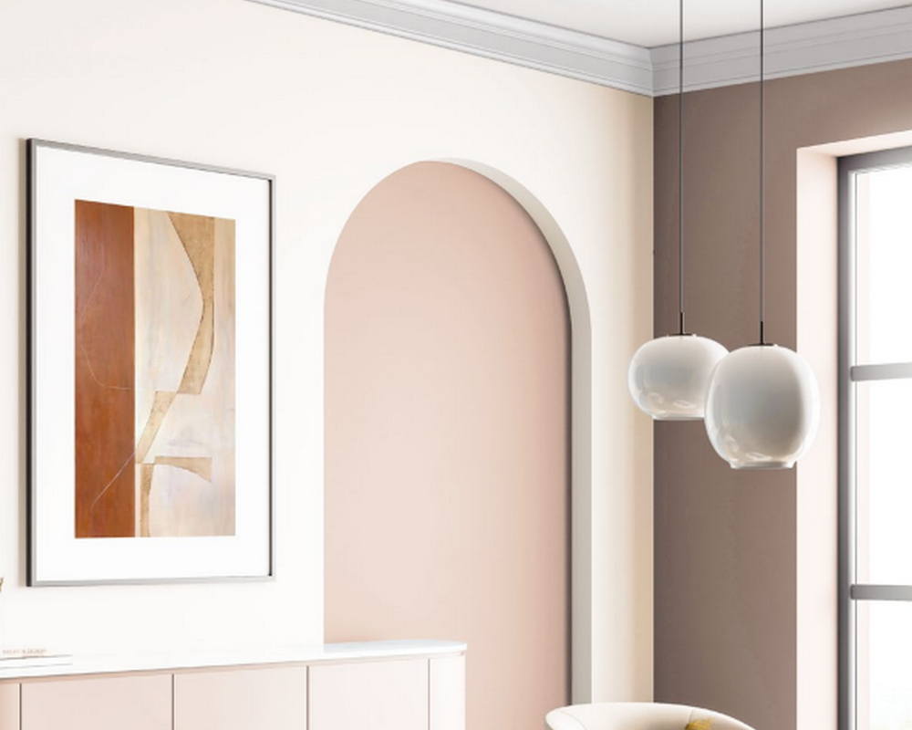 Плинтус потолочный из полистирола высокой плотности HI-WOOD A165L 165х62мм 2,0м