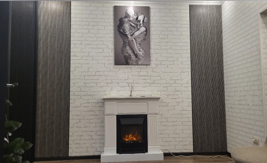 Панель вспененный полистирол  ГРЕЙС 3D RAIL EAST 120*2700 Береза