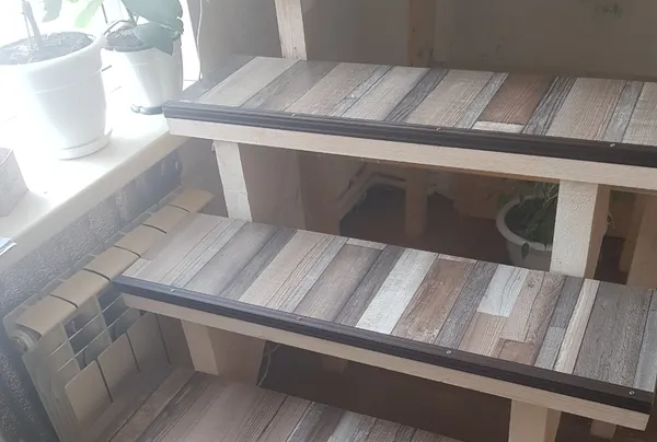 Порог угловой ПУ 01.2700.261 Дуб мокко