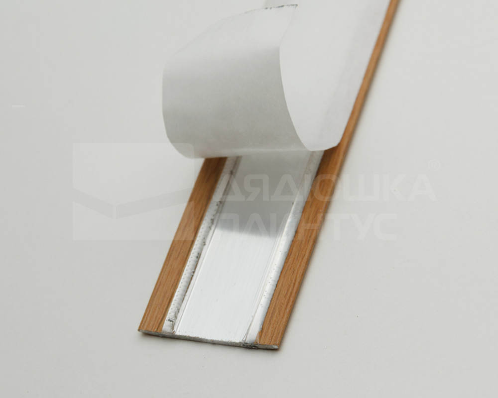 Самоклеящийся порог ЛС 35.900.4053 Ясень графит