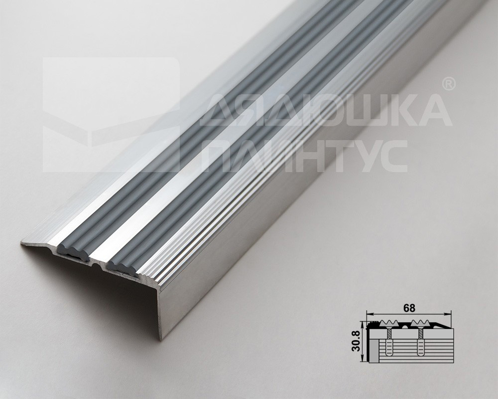 Порог угловой ПУ 07.900.001 Алюминий