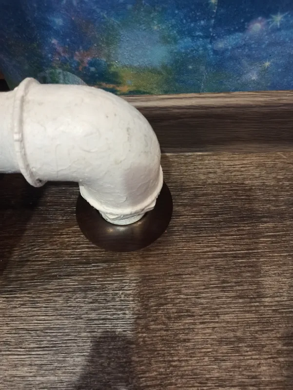 Обвод для труб 1/2 ПВХ ИДЕАЛ 22мм 346 Махагон