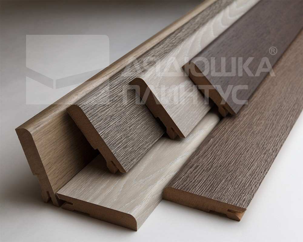 Плинтус МДФ Лука Пл 80МДФ.2700.Point line 24054 Филадельфия графит