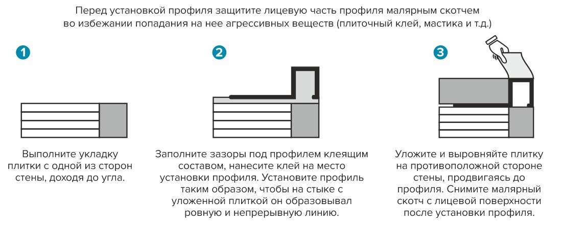 Латунный П-образный профиль 10 мм полированный MSPCLOL 10