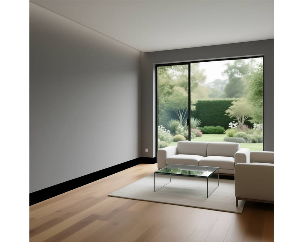 Плинтус из полистирола высокой плотности HI WOOD B70V3 70мм х 12мм х 2,0м.