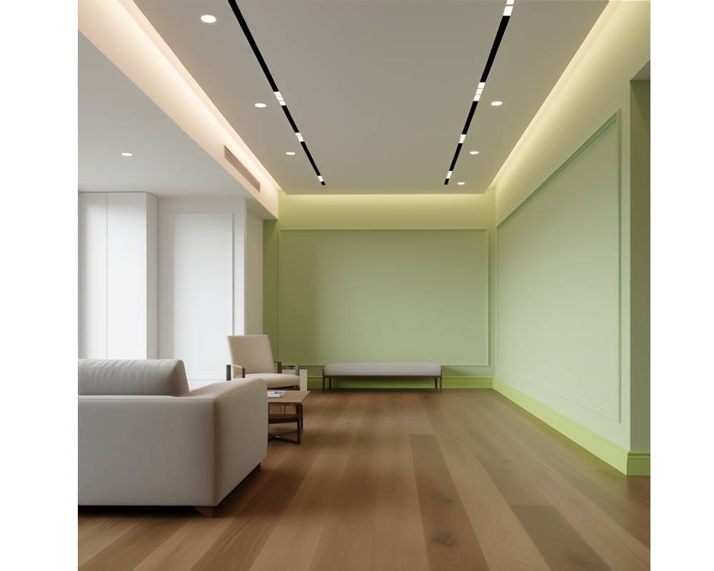 Плинтус из полистирола высокой плотности Волшебная Палочка 80*12*2000. MSPOL 102. Окраска включена в стоимость