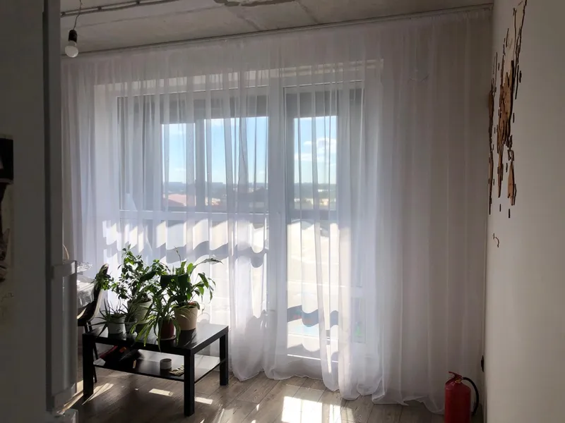 Карниз Шина комплект 2-х ряд ПВХ "Волшебная палочка" 2,2м