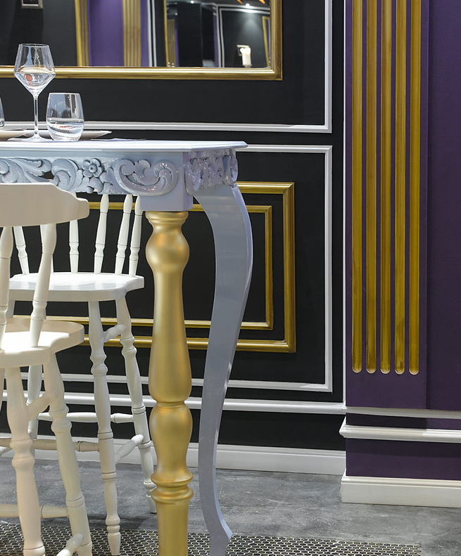 Плинтус NMC FL1 Wallstyl 80*12*2000. Окраска включена в стоимость