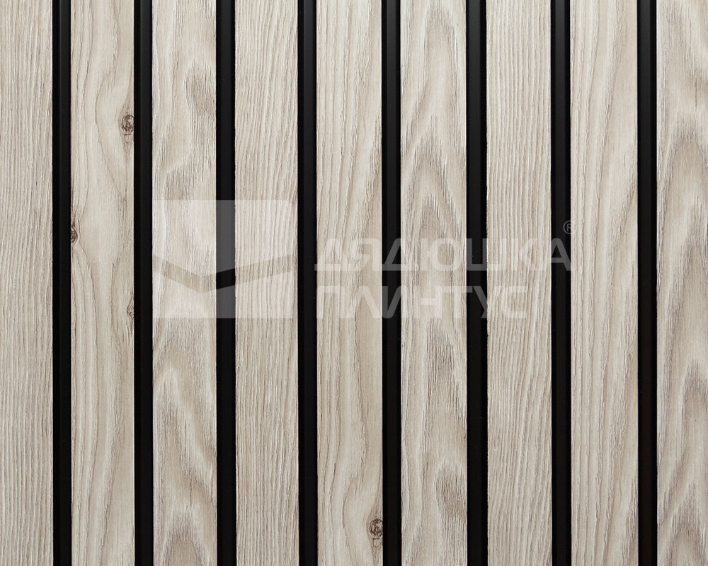 Панель вспененный полистирол ГРЕЙС 3D RAIL 120*2700 мм.  Береза