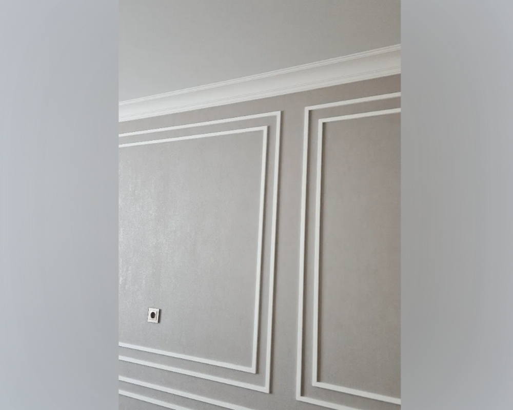 Карниз потолочный NMC WT14 75*50*2000 Белый под покраску