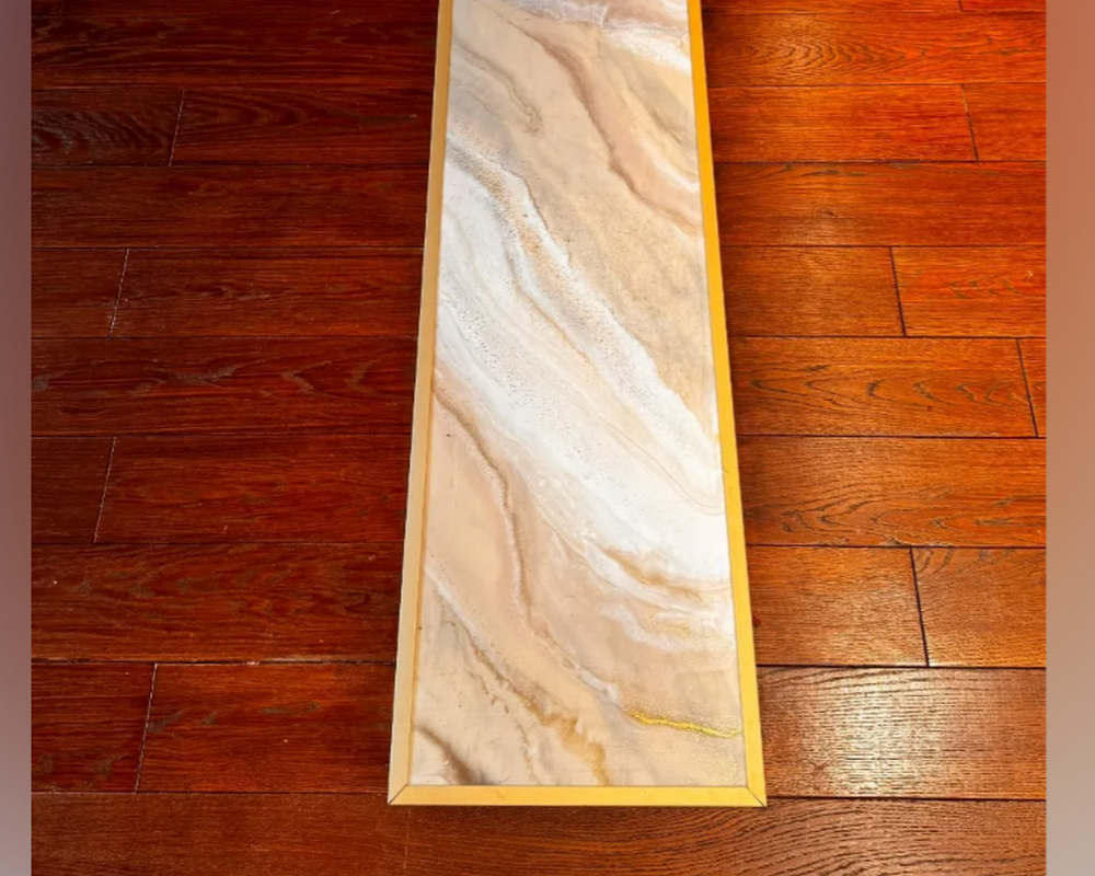 Т-образный порог для кварцвинила 10*4,5 мм 2,7м Блестящее золото PCRBO 1045