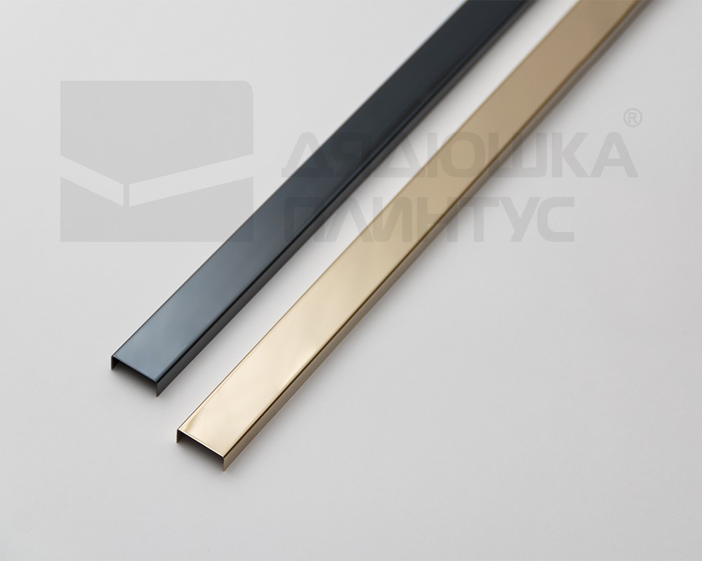 Профиль П-образный Волшебная палочка MSPP 04-8.2700 Серебро блестящее