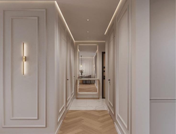 Молдинг из полистирола высокой плотностипод подсветку NMC IL12 Wallstyl 25*20*2000