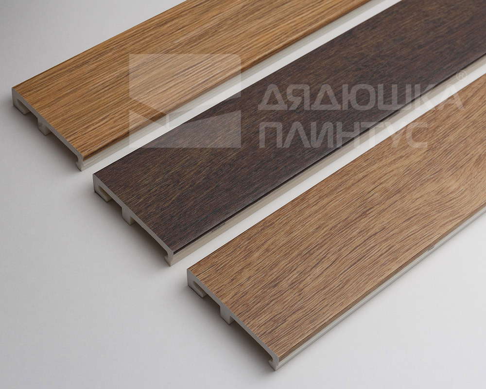 Плинтус напольный Salag Alpha 80 Замок 2,4м