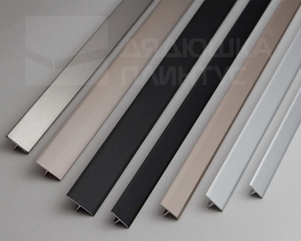 Профиль Т-образный Волшебная палочка MSLS 10.2700.01L Серебро люкс