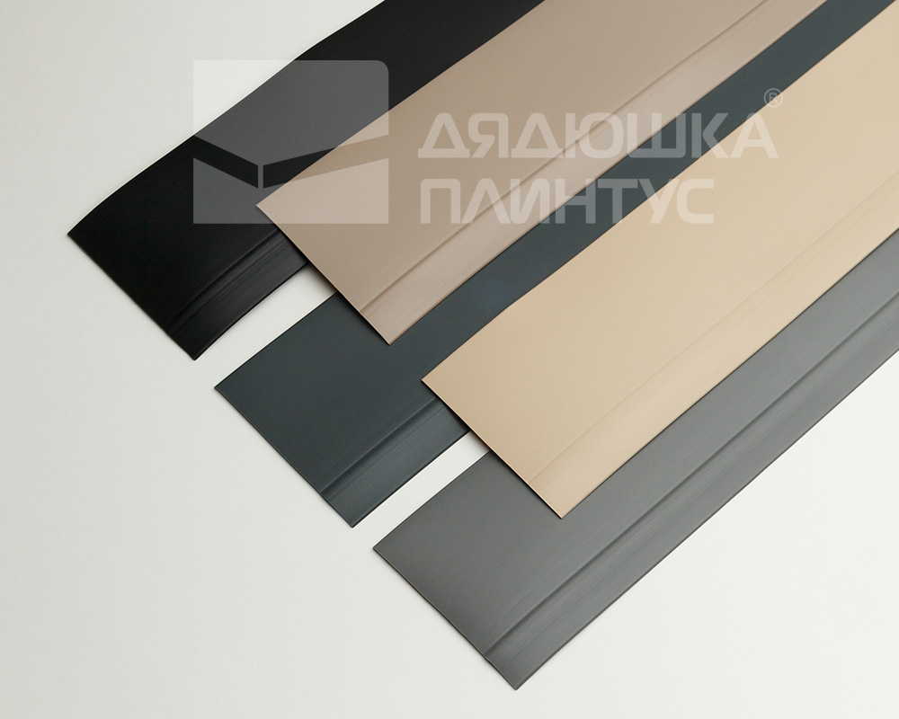 Плинтус эластичный ПВХ Dollken WL80 80мм х 15мм 1137. Белый