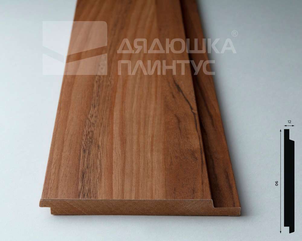 Панель МДФ ACUPAN 61.08.90503.92 плоская 12х90х2760 мм Орех светлый