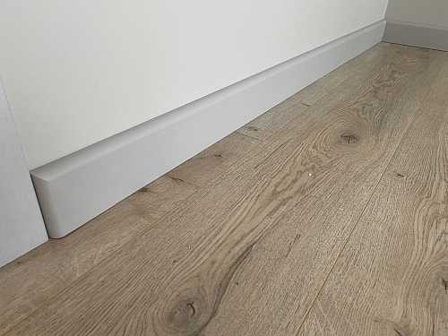 Плинтус МДФ Лука Пл 100-1МДФ.2700.Point line 24069 Кварц грей