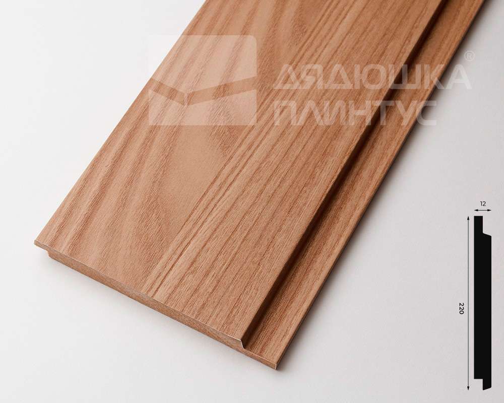 Панель МДФ ACUPAN 61.08.220503.95 плоская 12х220х2760 мм Эльм натуральный