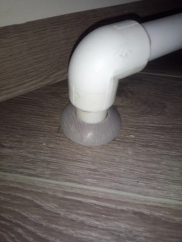 Розетта для труб ПВХ Грейс D16 195 Сосна серебристая