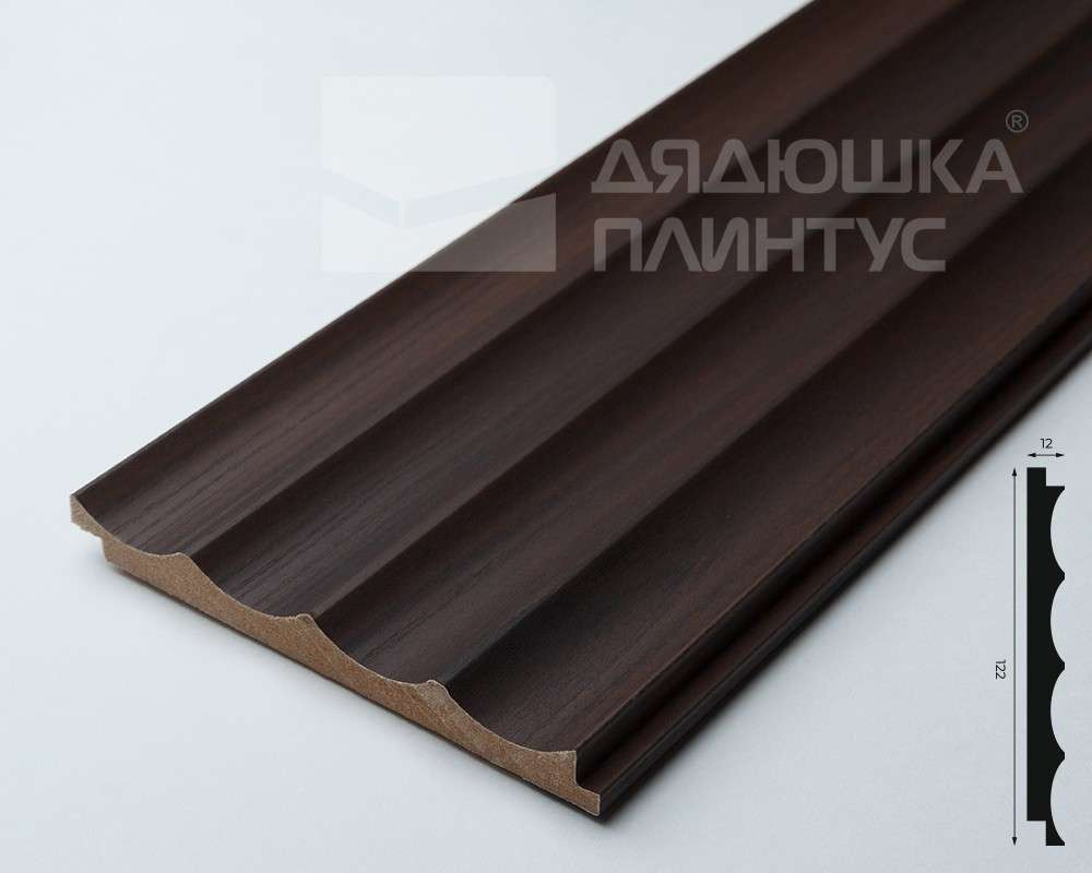 Панель МДФ ACUPAN 61.08.122506.94 волны 12х122х2760 мм Эльм коричневый