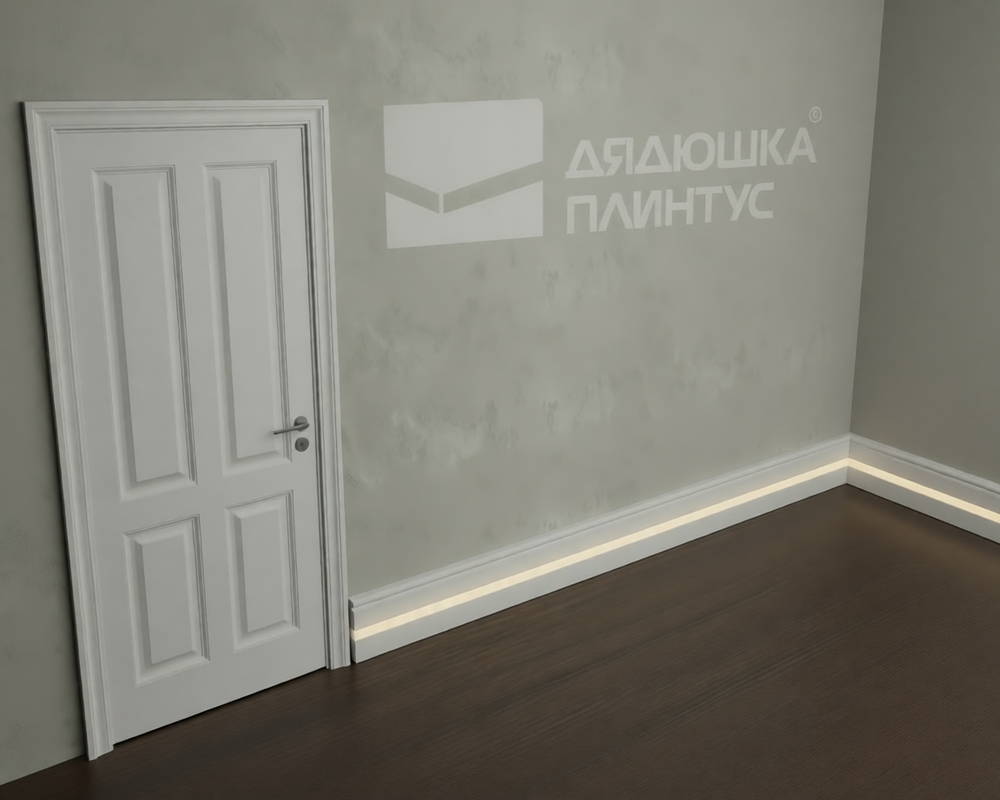 Плинтус NMC IL10 Wallstyl 80*23*2000. Окраска включена в стоимость