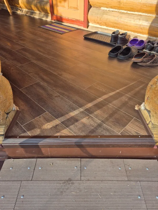 Порог угловой ПУ 02.900.105 Дуб арктик