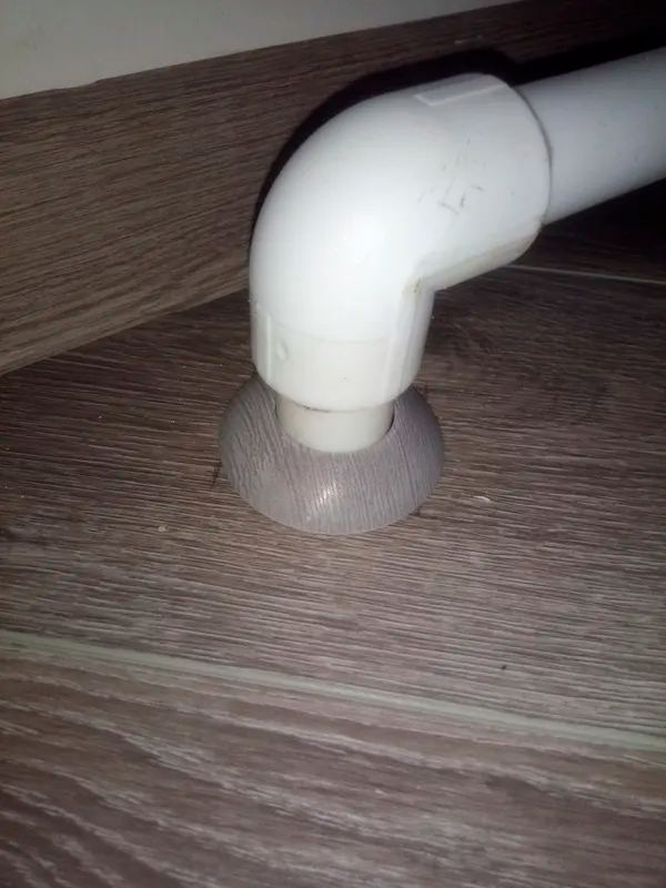 Розетта для труб ПВХ Грейс D16 195 Сосна серебристая