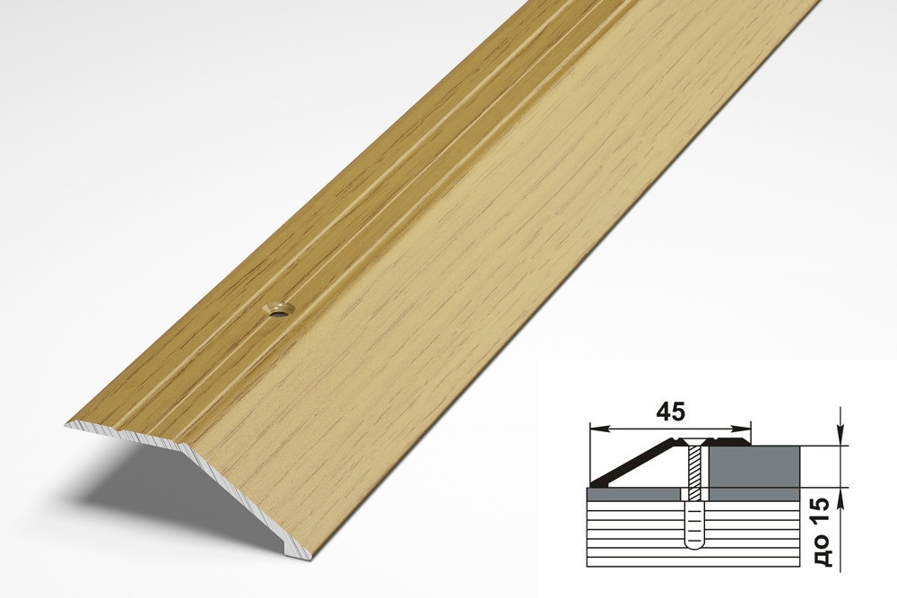 Порог разноуровневый ПР 04.900.085 Клен