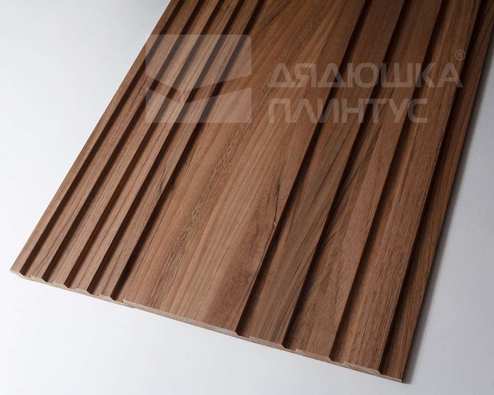 Панель МДФ ACUPAN 61.08.122506.92 волны 12х122х2760 мм Орех светлый