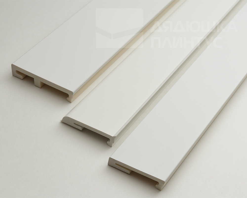 Плинтус напольный Salag Alpha 60*15*2400 мм Чёрный