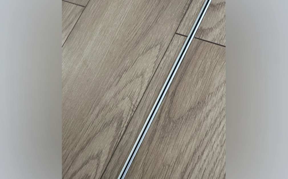 Профиль окантовочный Волшебная палочка MSPK 01.2700.021P Зеркальный антрацит