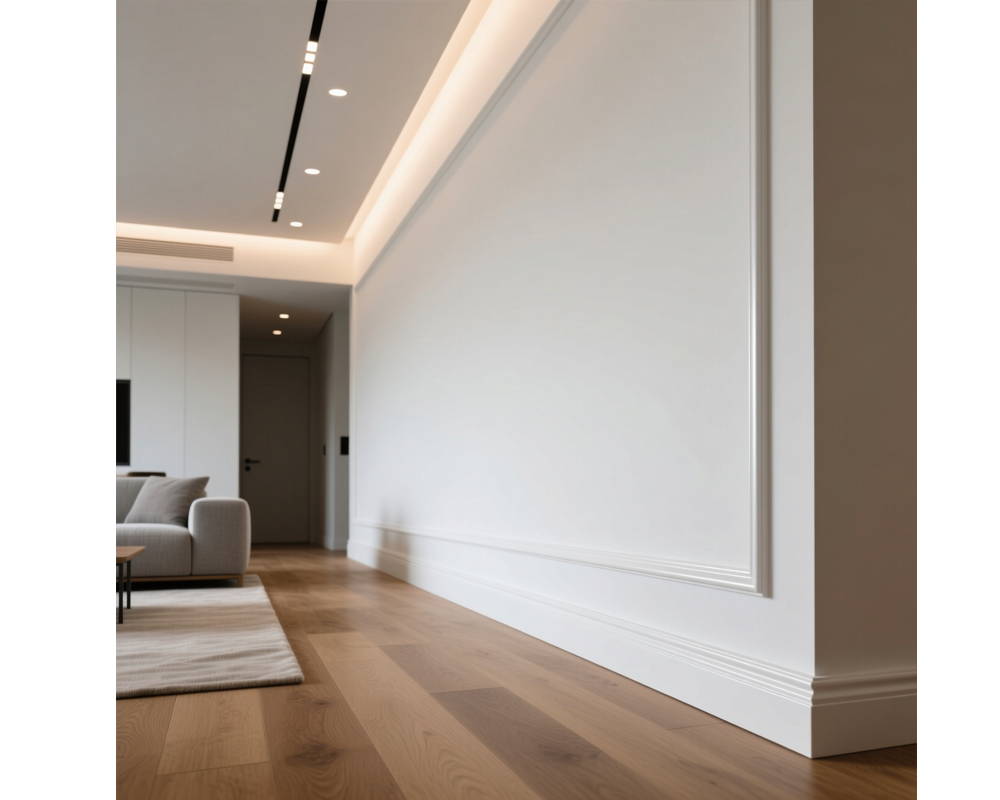 Плинтус NMC FO1 Wallstyl 120*15*2000. Окраска включена в стоимость