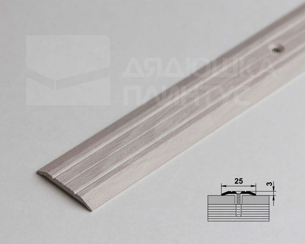 Порог одноуровневый ПС 01.900.106 Ясень белый