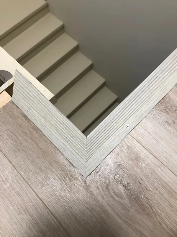 Порог угловой ПУ 02.900.105 Дуб арктик