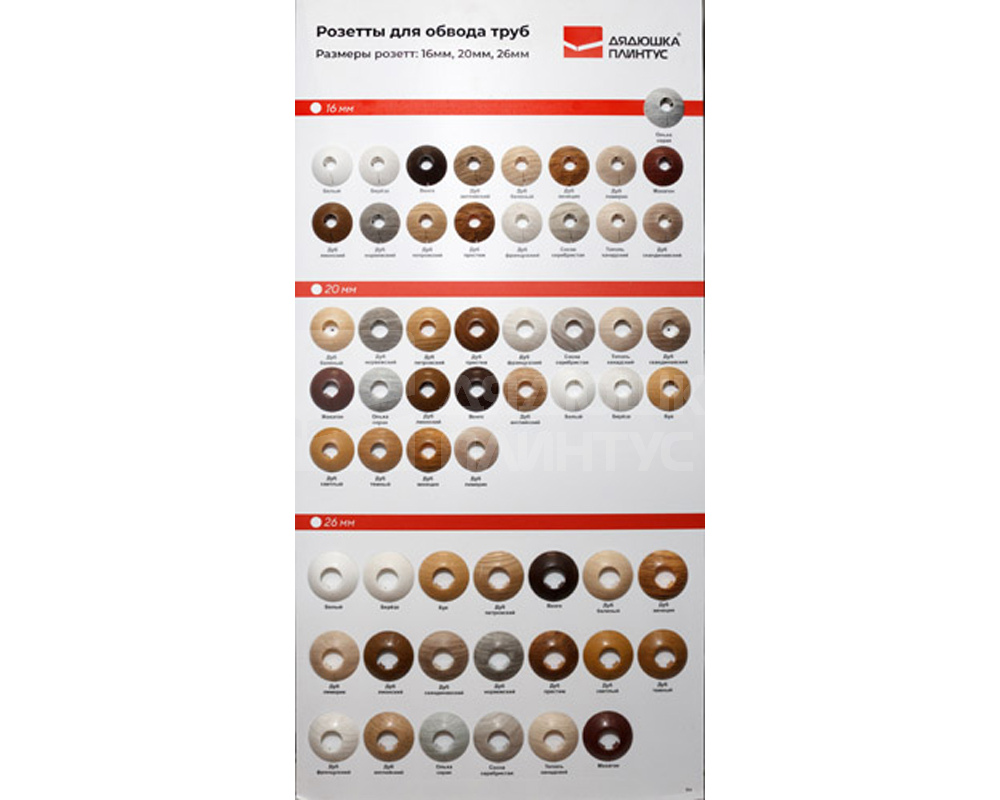 Обвод для труб 1/2 ПВХ ИДЕАЛ 22мм 230 Дуб Айсберг