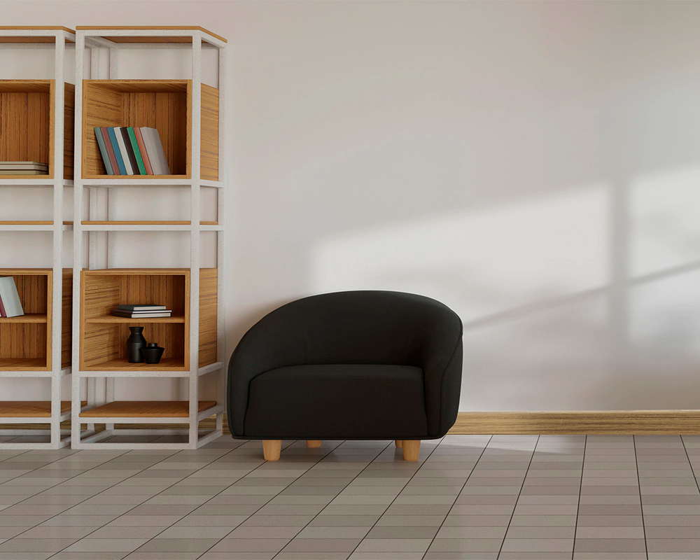 Плинтус ПВХ Cezar матовый с мягким краем HI-LINE PRESTIGE 145 Дуб ричмонд