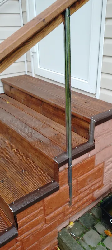 Порог угловой ПУ 02.1800.105 Дуб арктик