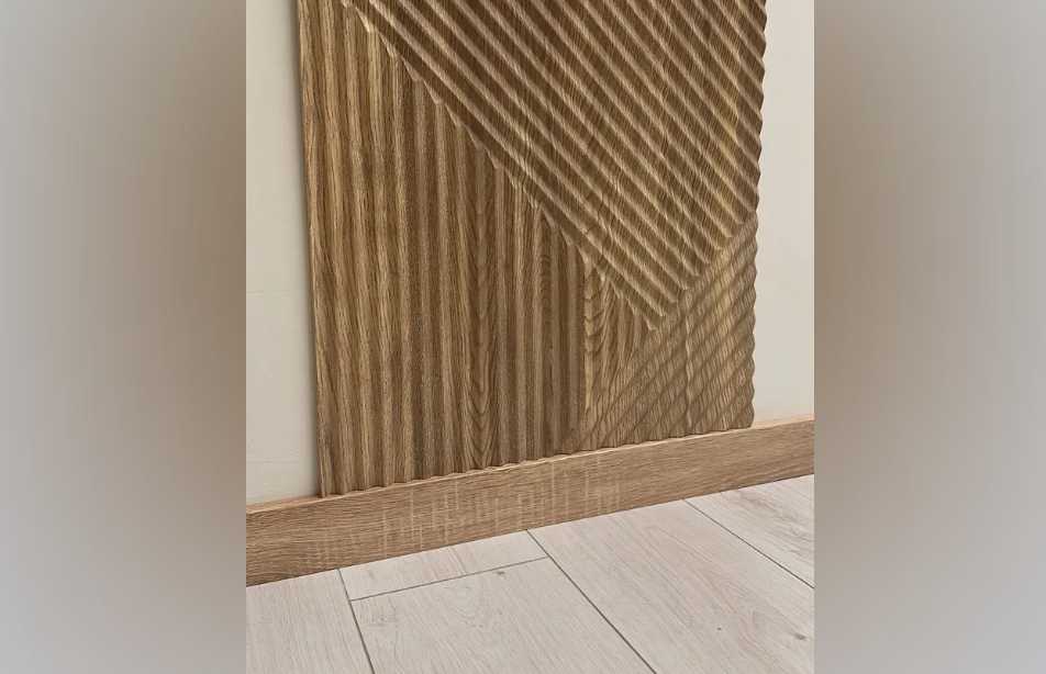 Плинтус МДФ Волшебная палочка. Гарден .210 Дуб опак