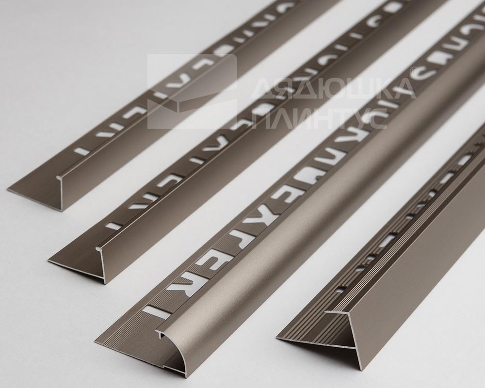 Профиль окантовочный Волшебная палочка Expert MSPKE 03-9K.2700.042L 10мм 2,7м Шампань матовая