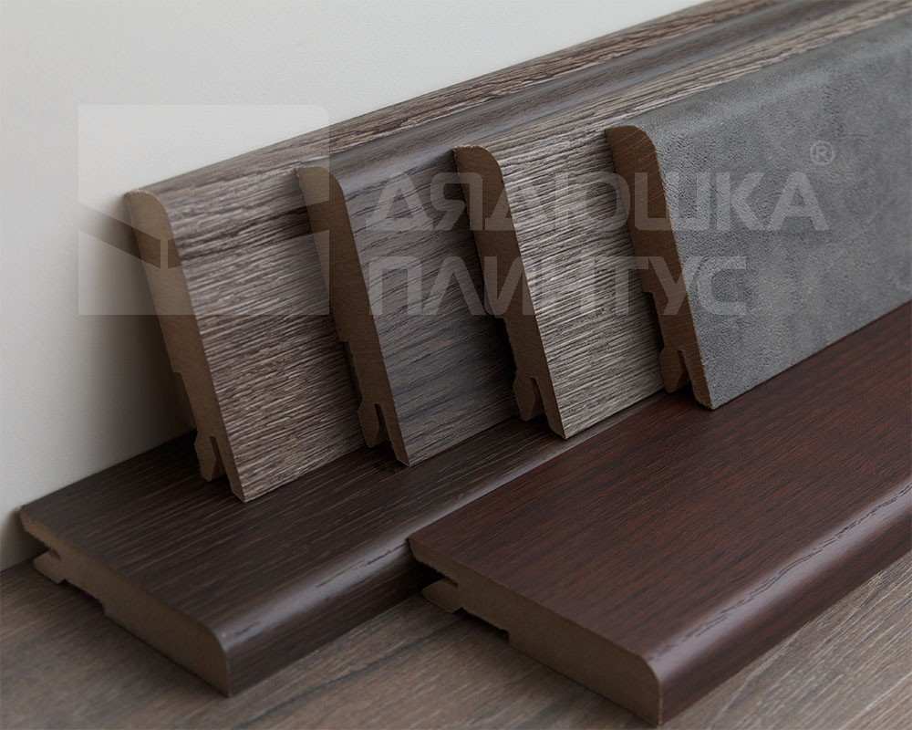 Плинтус МДФ Лука Пл 80МДФ.2700. 24116 Белый